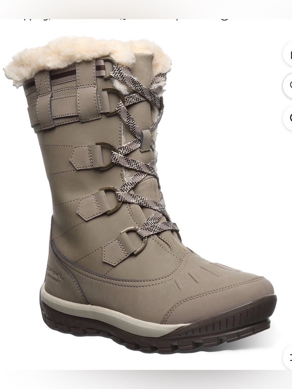 Bearpaw women’s Desdemona Stone boots